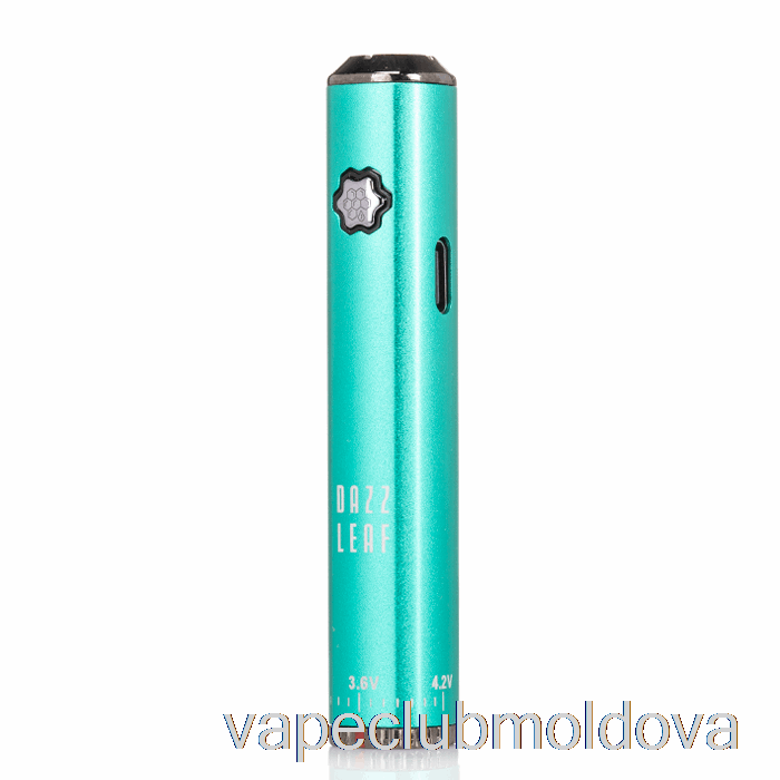 Vape Pod Kit Dazzleaf Squarii Bottom Twist 510 Baterie Verde Menta